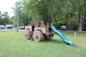 Playground at Stony Fork Creek Campground in Wellsboro PA