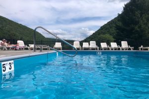 Swimming Pool at Stony Fork Creek Campground in Wellsboro PA