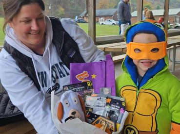 Halloween costume fun at Stony Fork Creek Camp in Wellsboro PA
