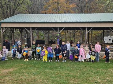 Halloween costume fun at Stony Fork Creek Camp in Wellsboro PA