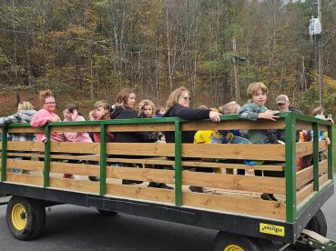 Wagon Rides at Stony Fork Creek Camp in Wellsboro PA