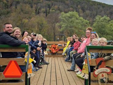 Wagon Rides at Stony Fork Creek Camp in Wellsboro PA