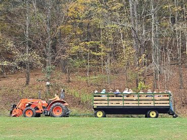 Wagon Rides at Stony Fork Creek Camp in Wellsboro PA